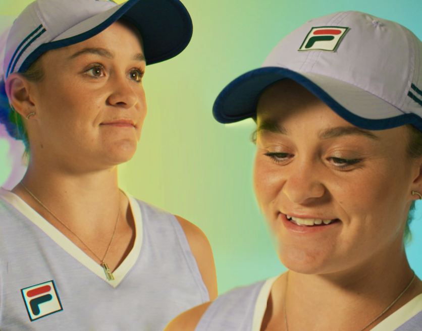 FILA / Ash Barty TVC - Shot, edited & VFX by the Moxie team.