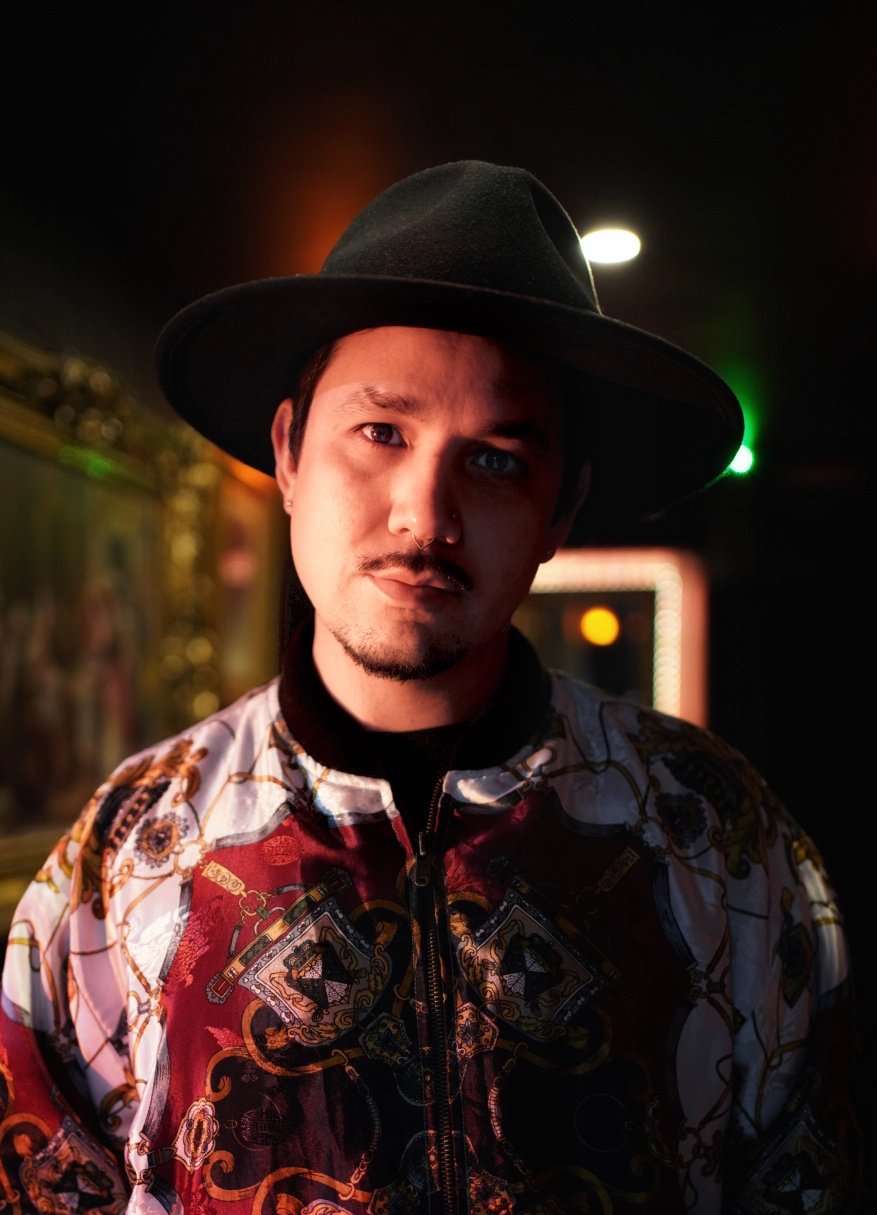 Portrait of Brian Tattooer — professional tattoo artist based in Melbourne, known for vibrant colour tattoos and creative cover-ups.