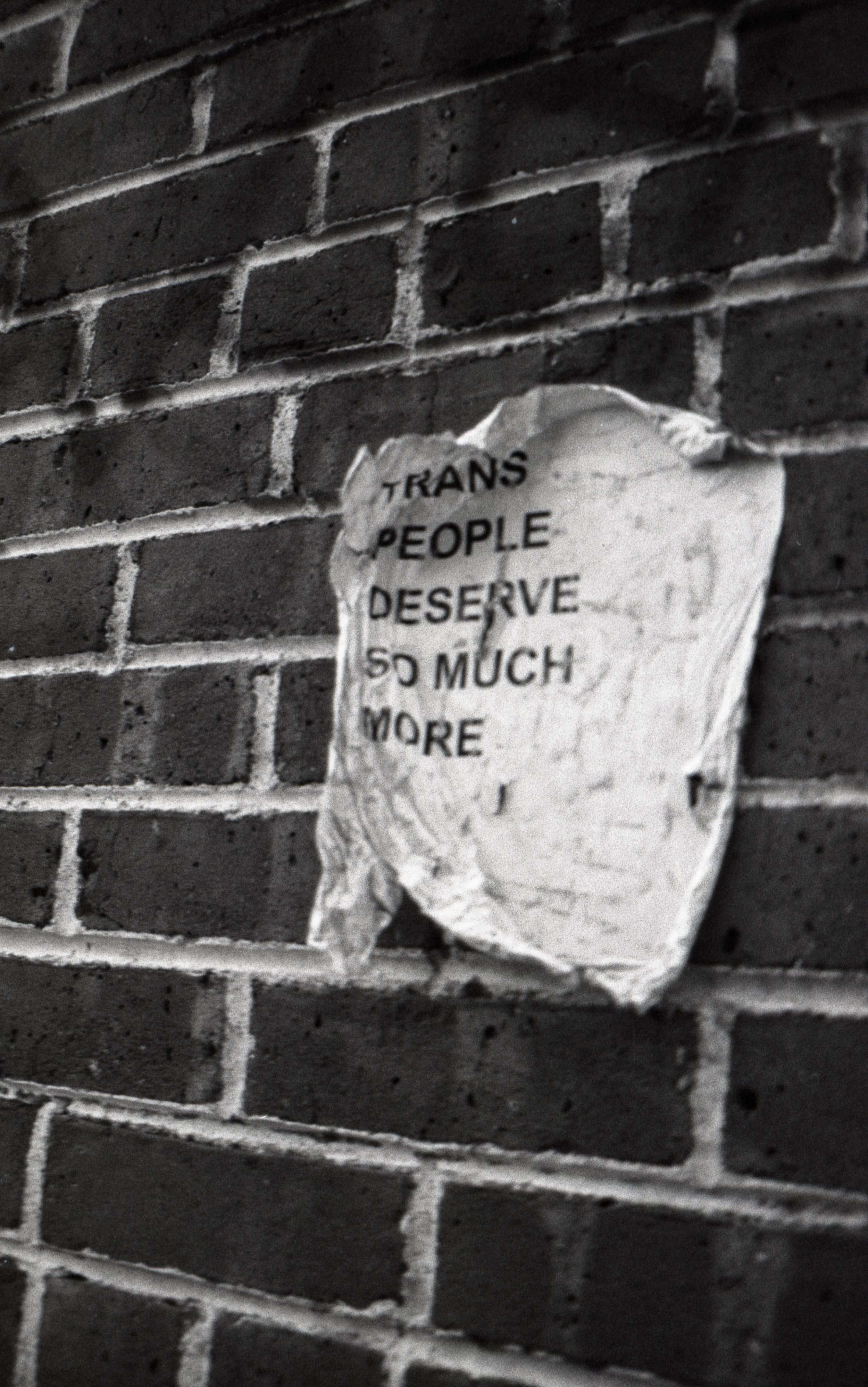 trans people deserve so much more, 2024, 35mm film scan