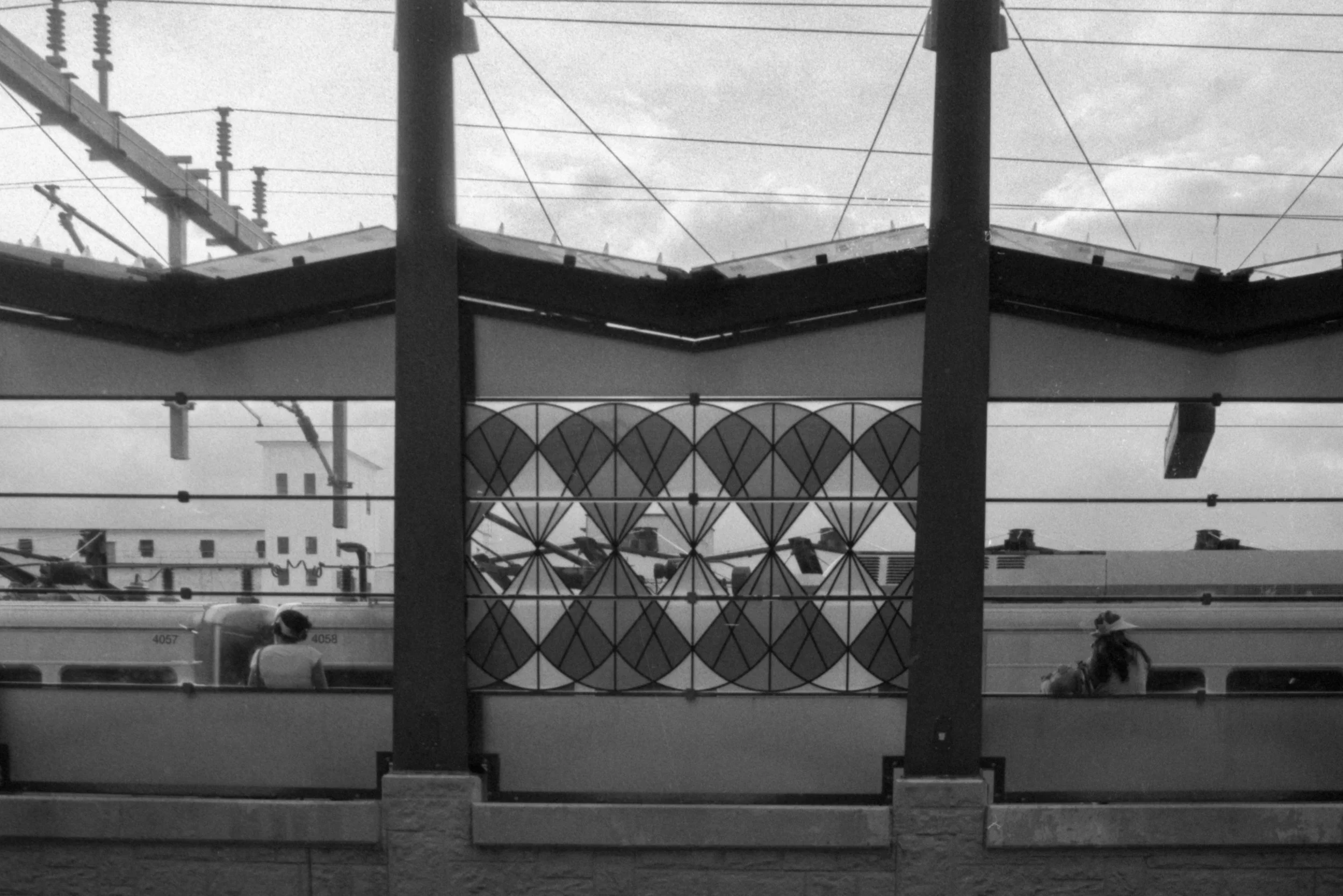 rtd station, 2024, 35mm film scan
