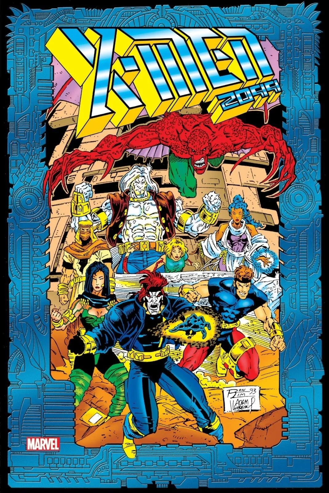 X-Men 2099 Omnibus HC Ron Lim Cover