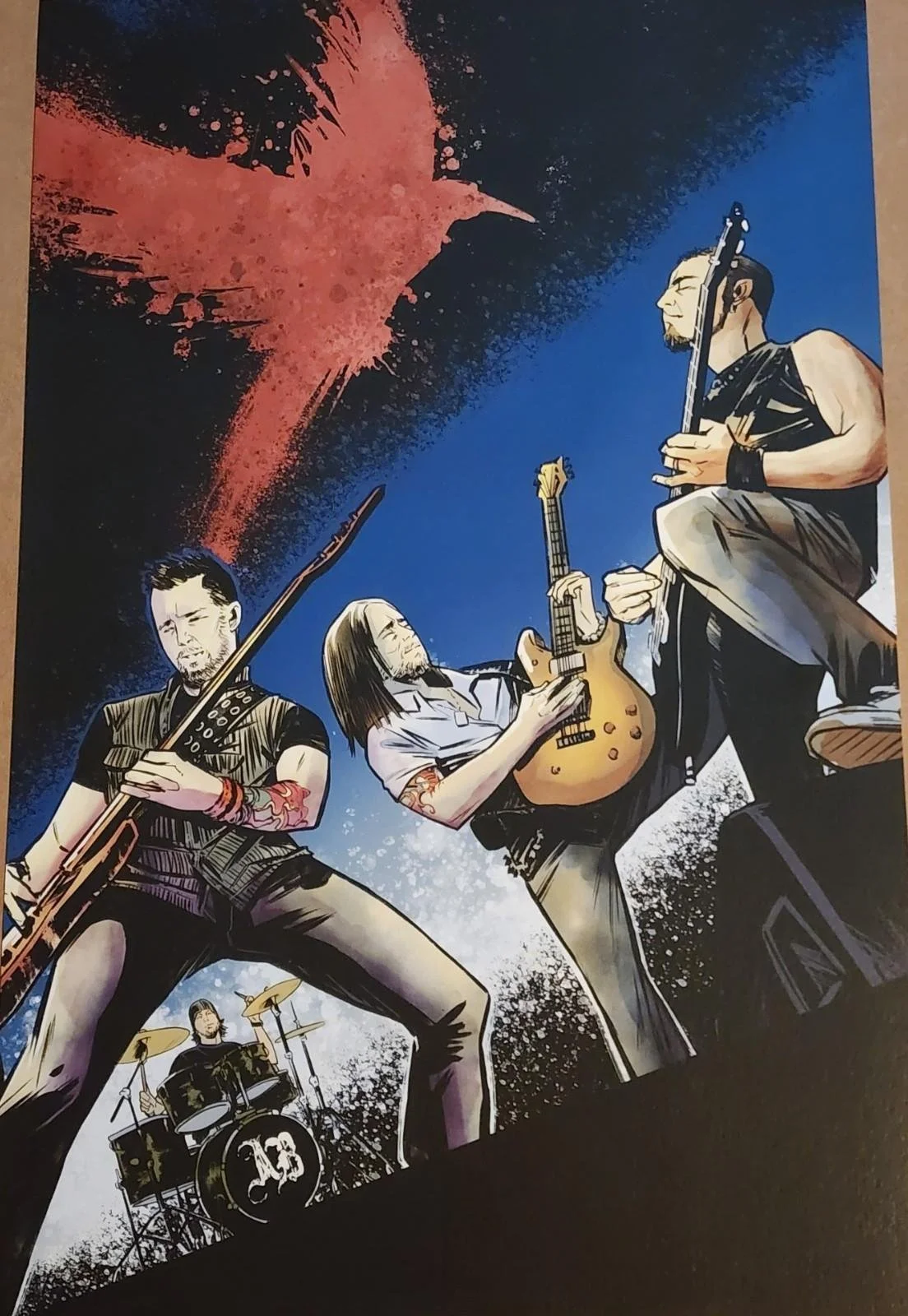 Z2 Comics - Alter Bridge: Tour Of Horrors - Deluxe Edition HC with Collector Prints