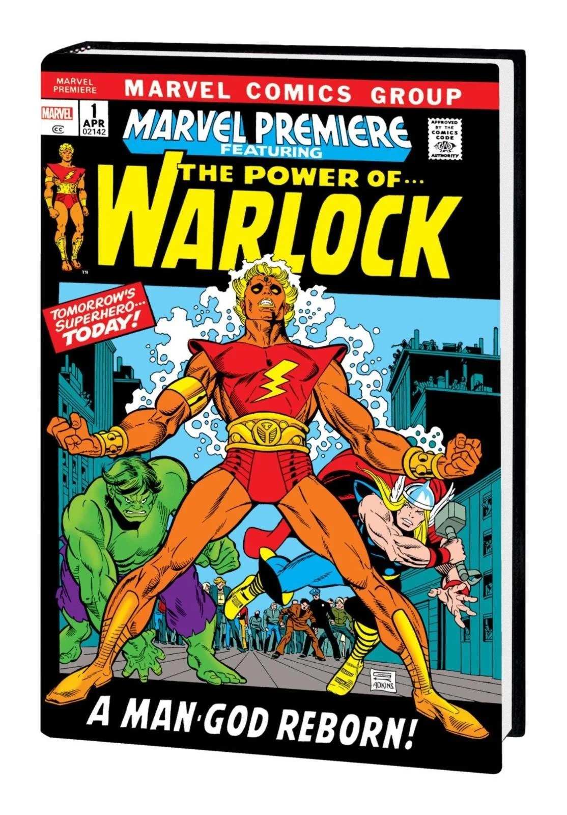 MARVEL COMICS ADAM WARLOCK OMNIBUS HC KANE COVER