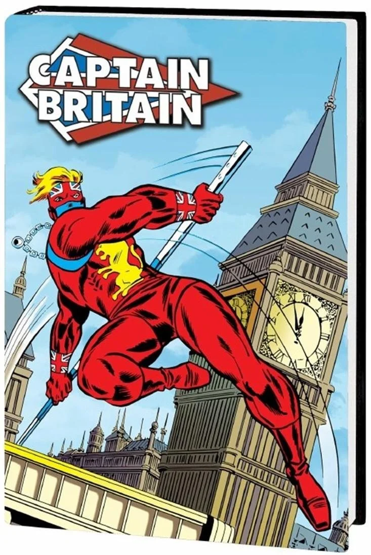 Captain Britain Omnibus Cover Hardcover New Sealed