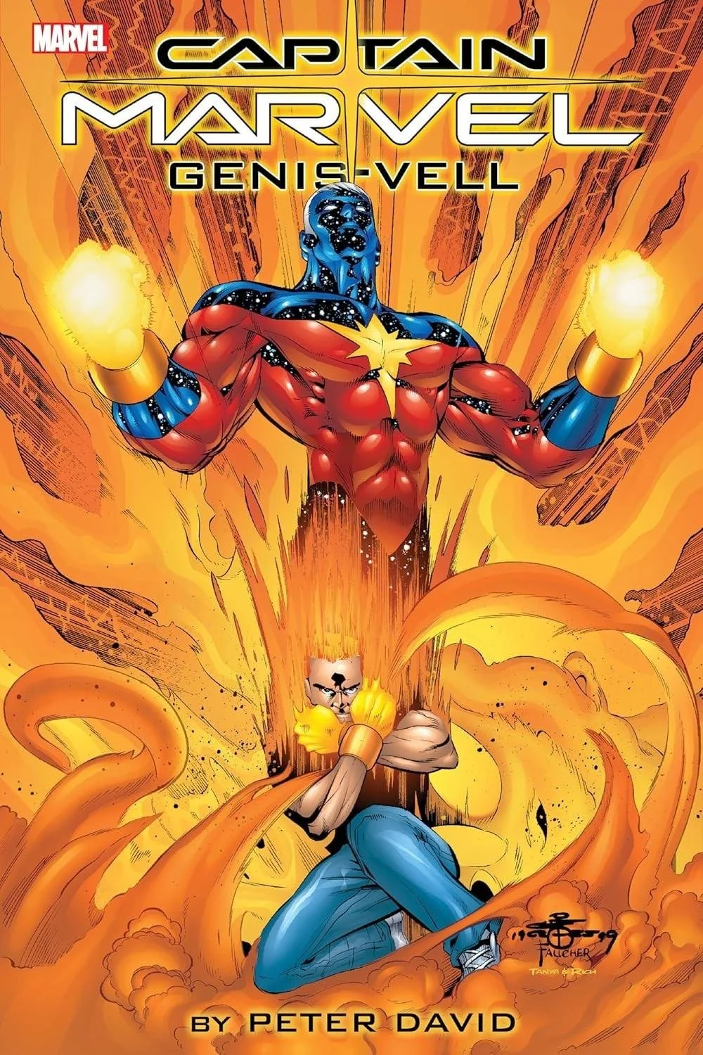 CAPTAIN MARVEL GENIS-VELL BY PETER DAVID OMNIBUS HC