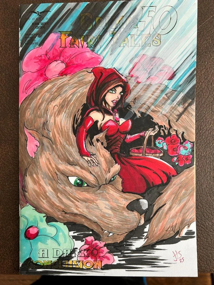 Grimm Fairy Tale #50 Blank with Custom Art