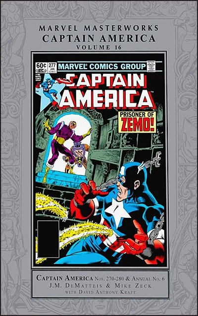 Marvel Masterworks: Captain America Vol. 16 Hardcover
