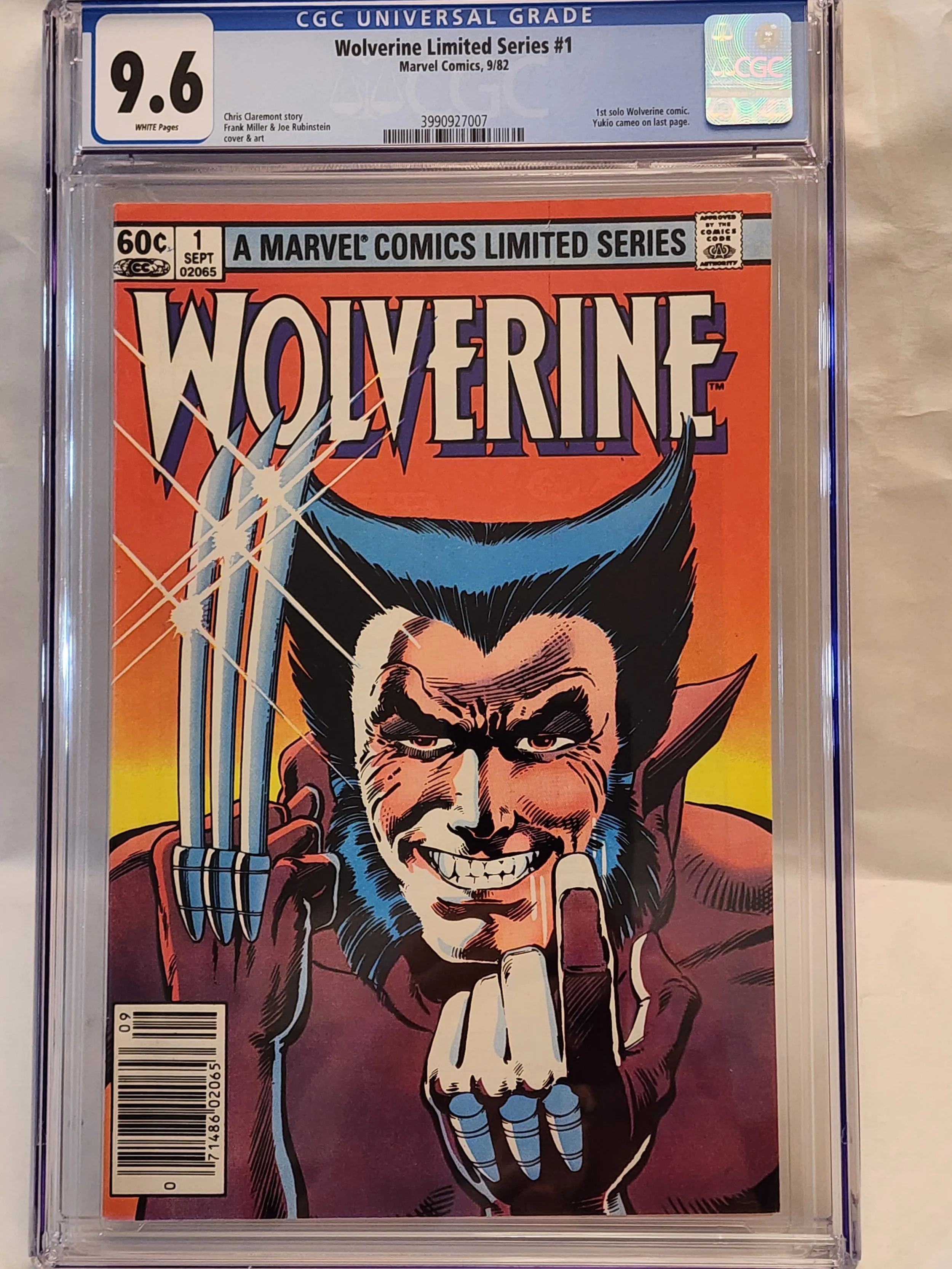 CGC 9.6 Wolverine  #1