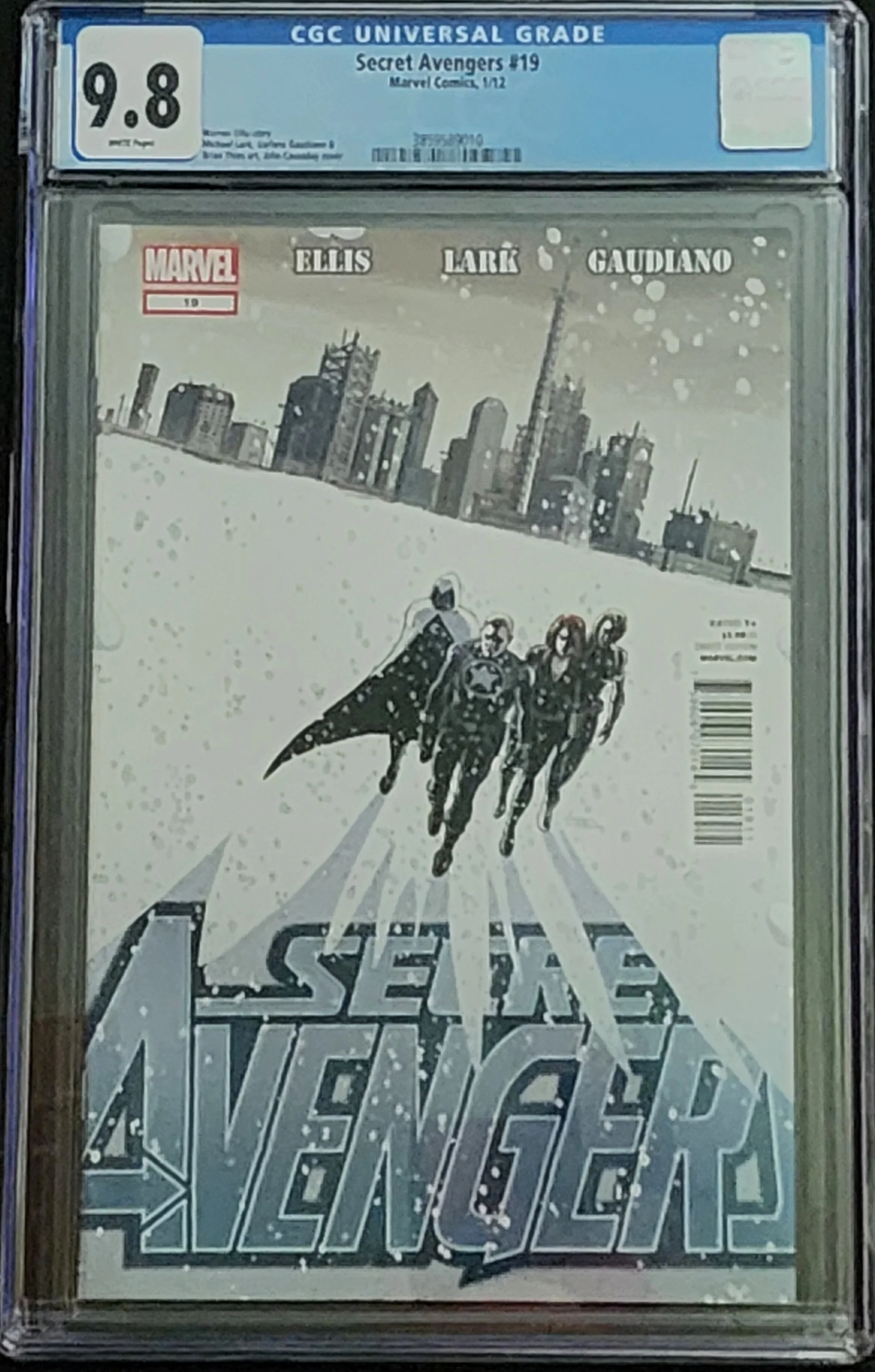 Secret Avengers #19 CGC 9.8 White Pages 1st App Mr. Knight Costume Moon Knight Key