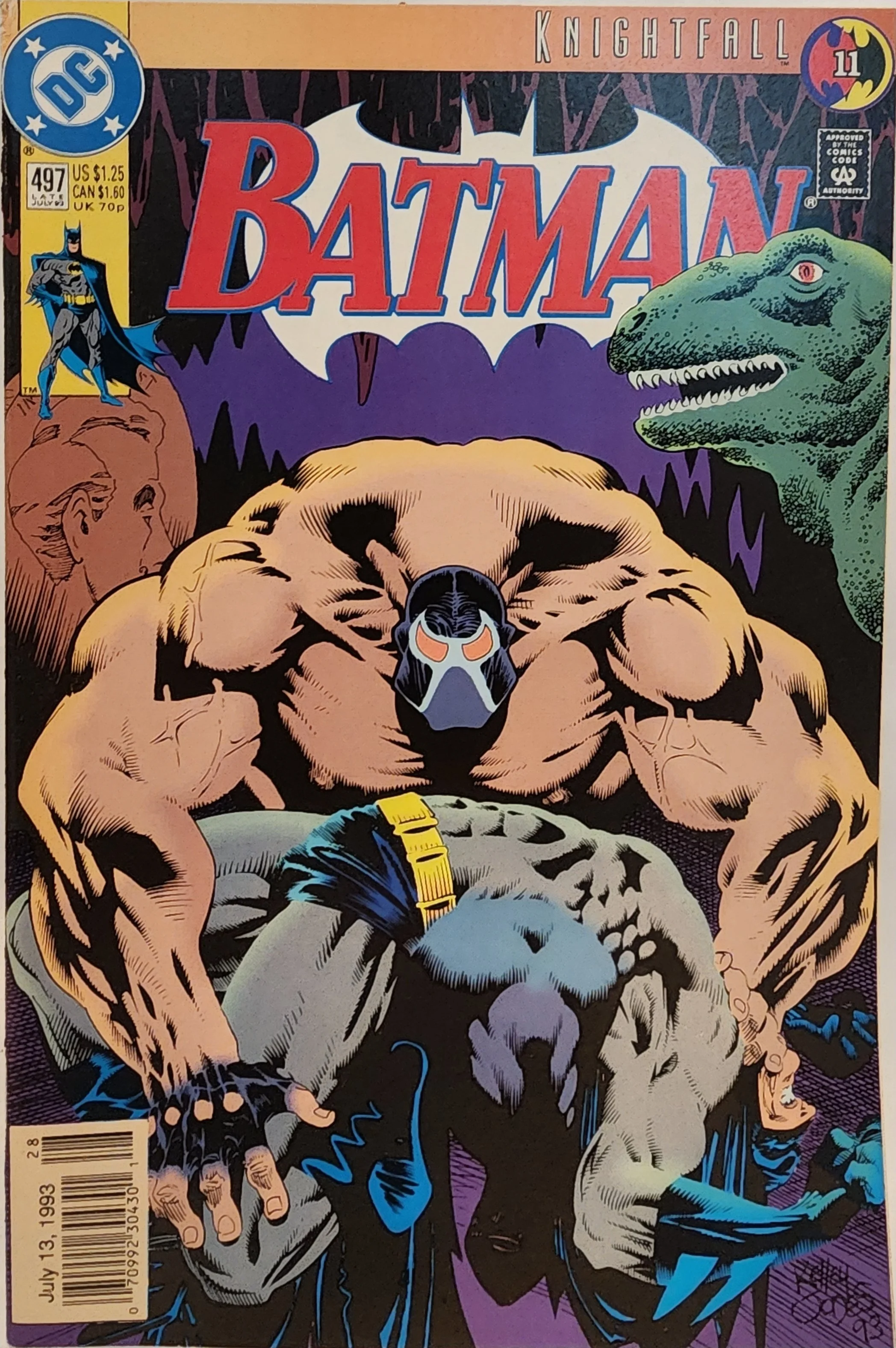 Batman #497 - Bane Breaks Batman's Back