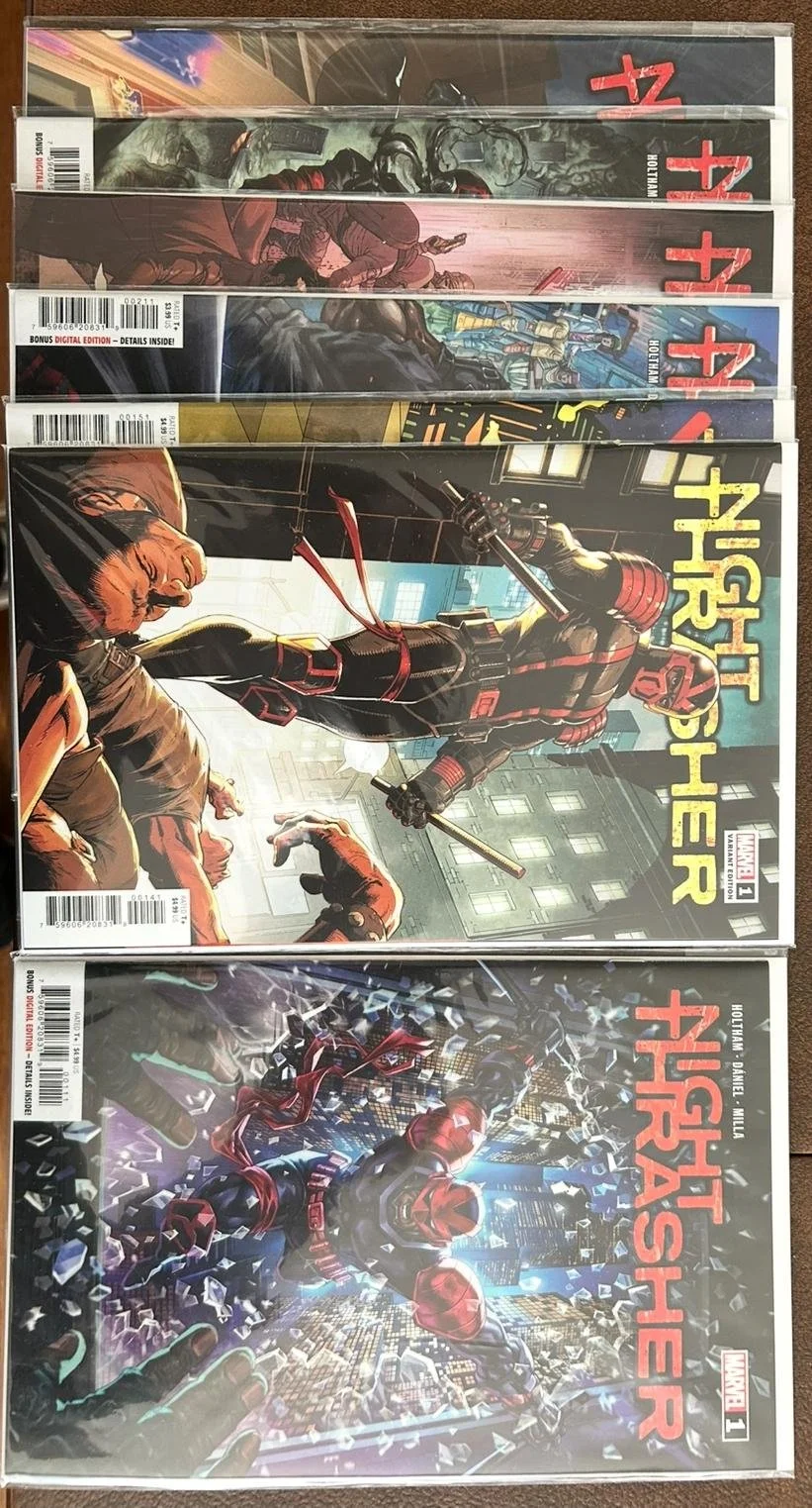 Night Thrasher 1-3 with Variants