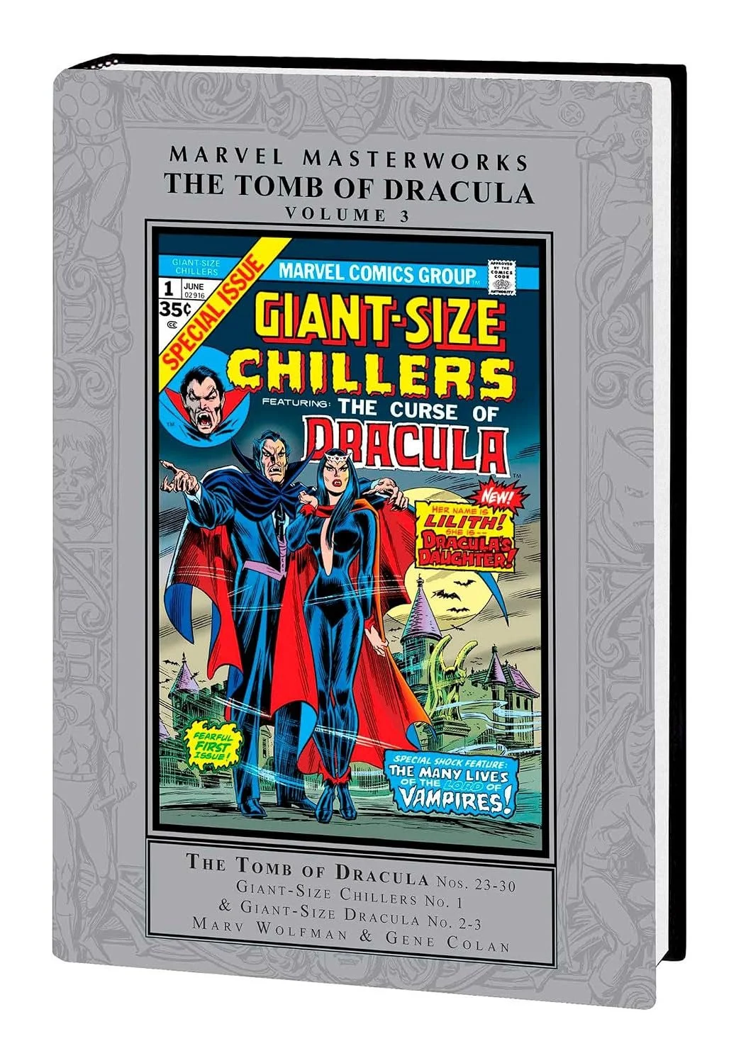 Marvel Masterworks: The Tomb Of Dracula Vol. 3 Hard Cover