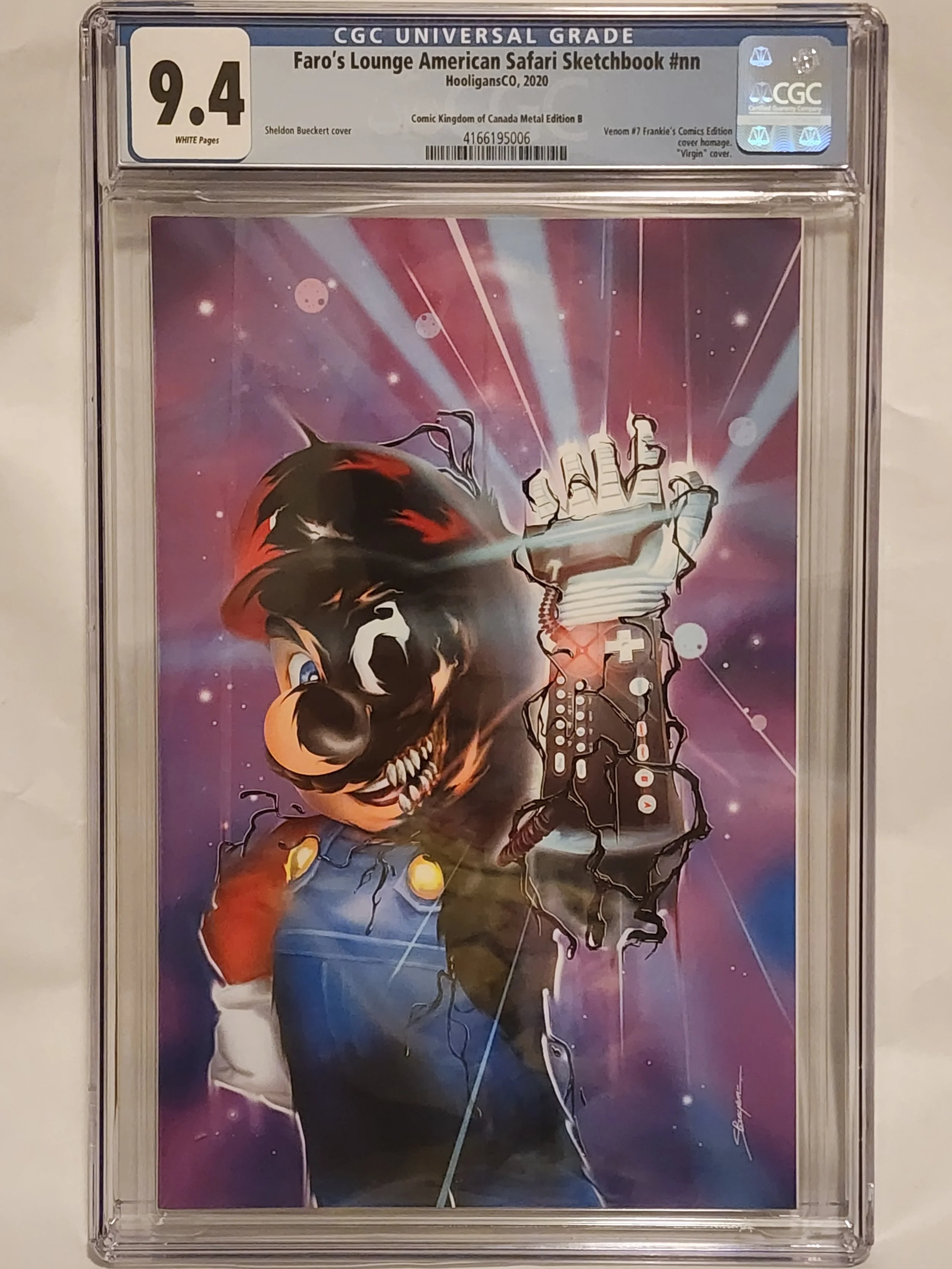 CGC 9.4 Faro's Lounge: American Safari Sketchbook