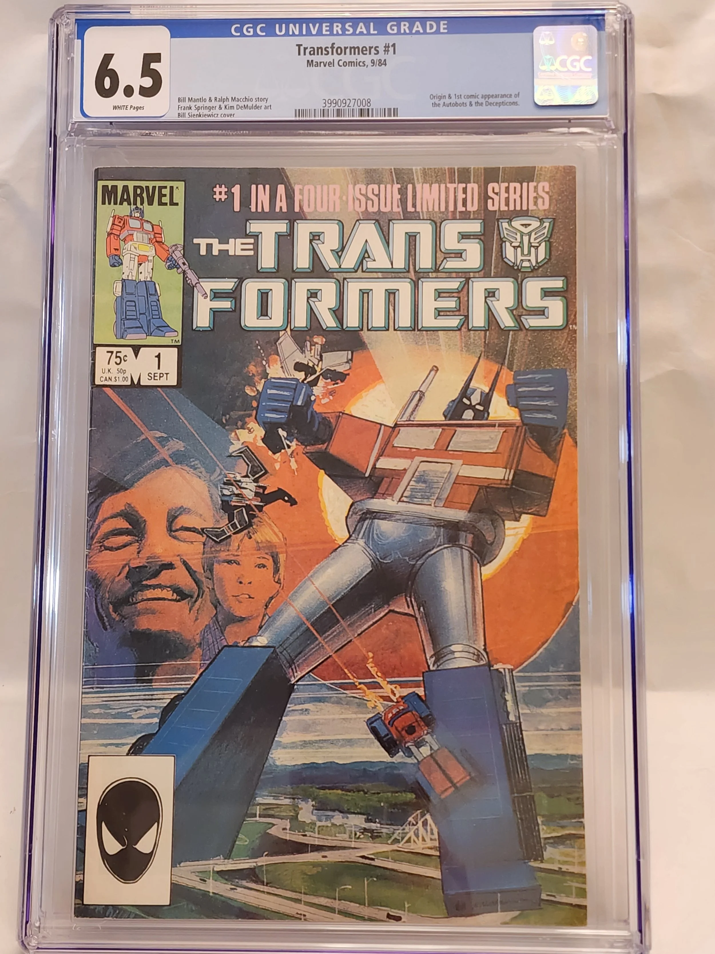 CGC 6.5 The Transformers #1