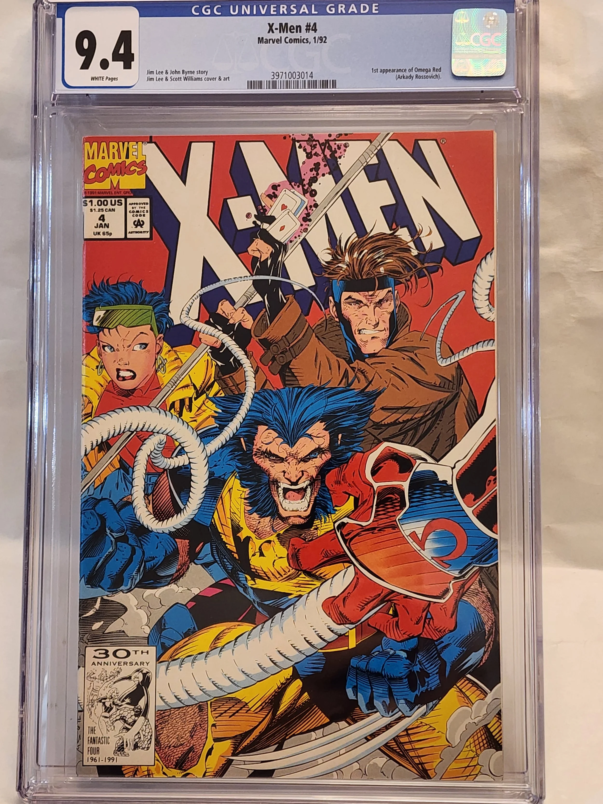 CGC 9.4 X-Men #4