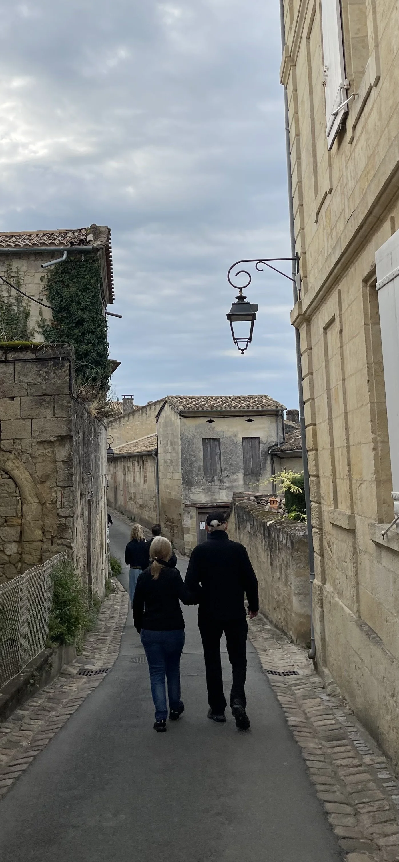 Texas Couple Saint Emilion Bordeaux France