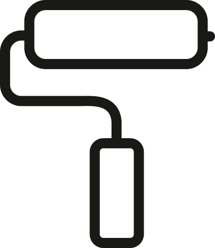 Home renovation services icon, representing complete kitchen and bathroom remodeling.