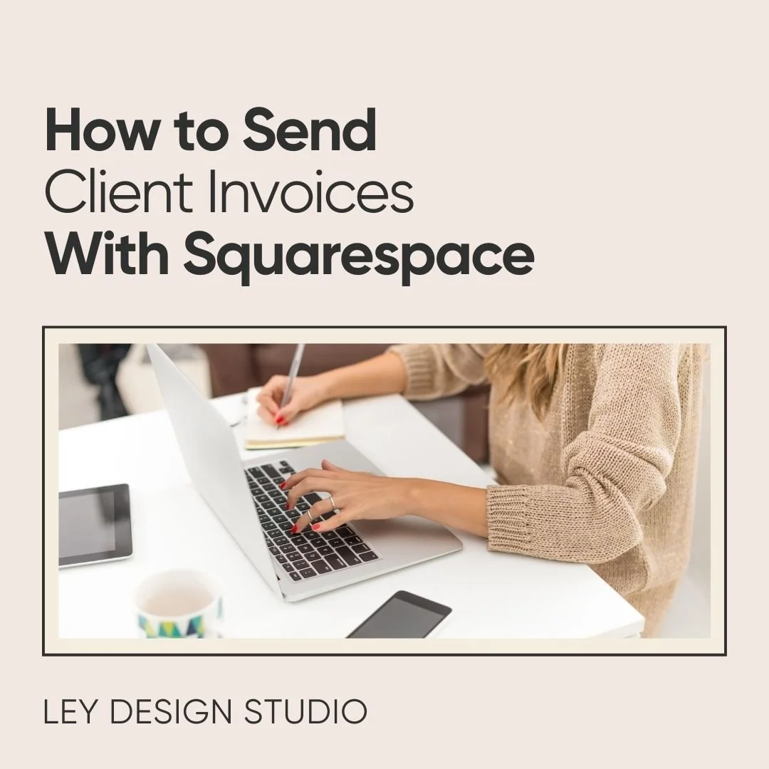How to Send Invoices Through Squarespace