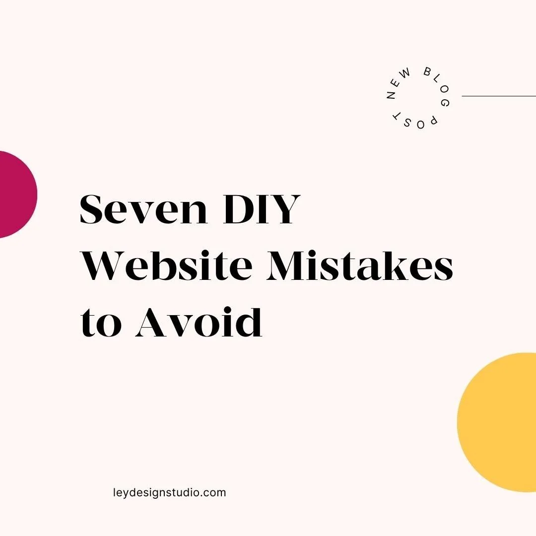 Common DIY Website Mistakes to Avoid