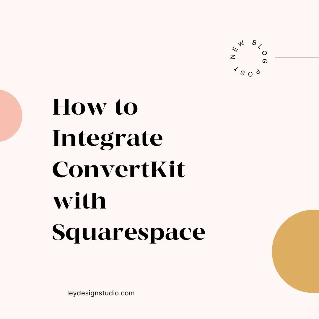 How to Integrate ConvertKit with Squarespace