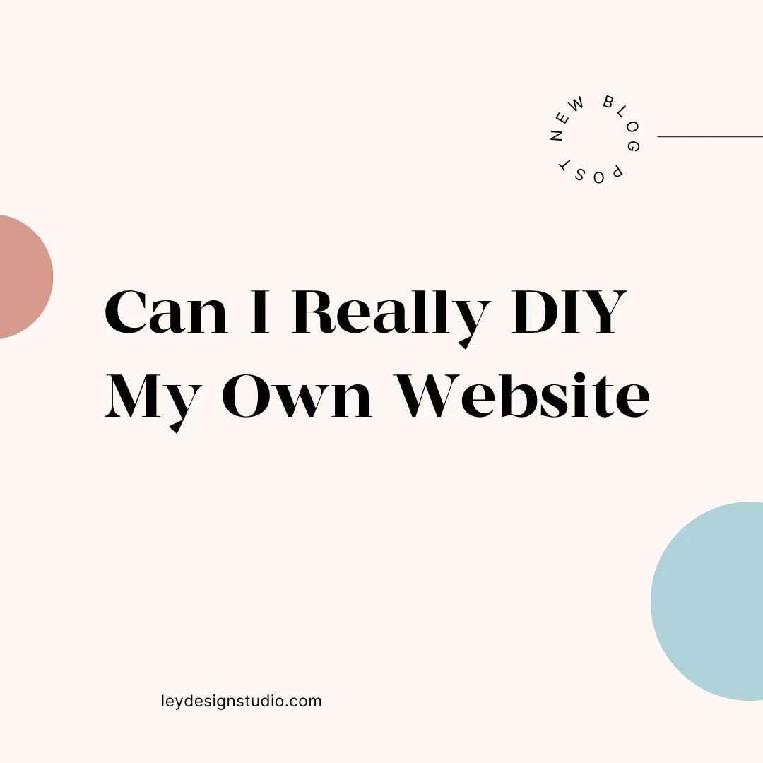 Can I Really DIY My Own Website