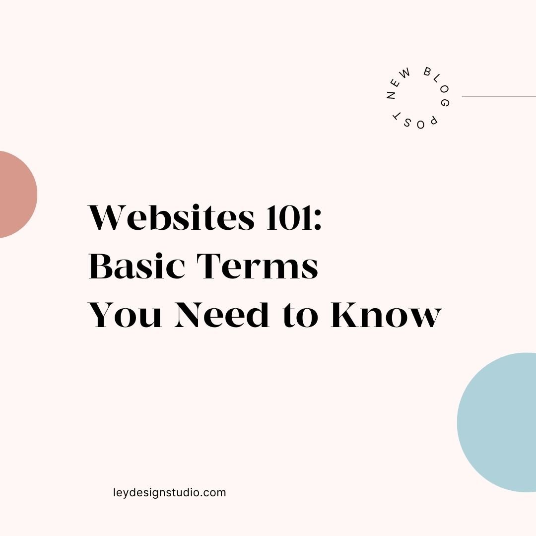 Websites 101: Basic Terms You Need to Know