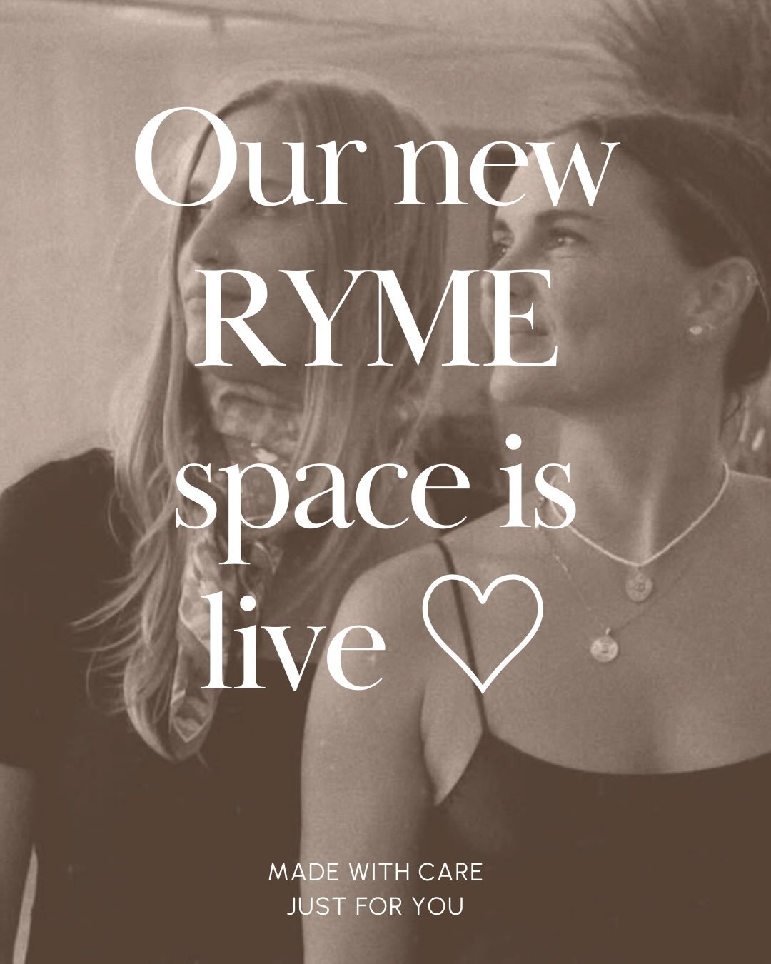 Our new RYME space is live ♡

Clearer. Softer. More us.

We needed a place that could hold all the ideas, practices, conversations, and nervous-system truths that have been growing behind the scenes. A place that felt colorful and playful and RYMEy, 