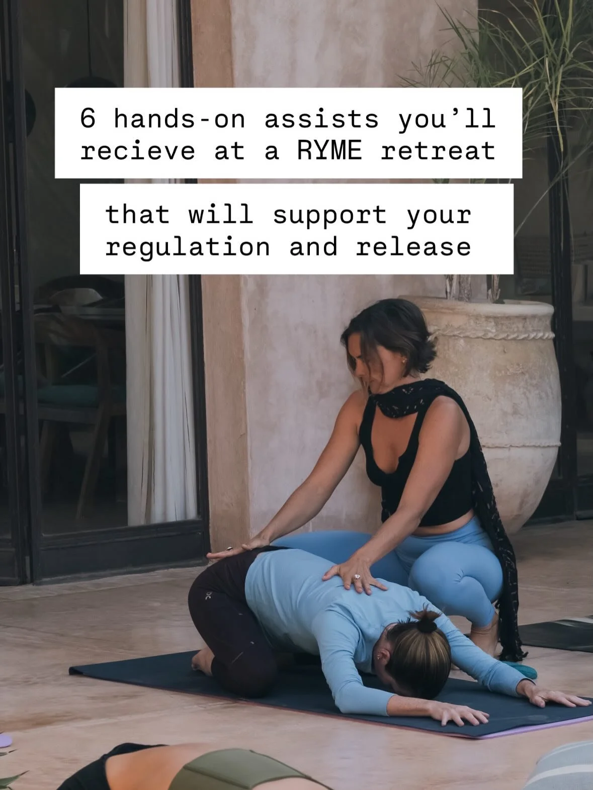 let&rsquo;s learn!!!!! about the power of assists. if you have already had an in person experience with Hanna, then you know. hands on assists from her include energetic support and a deep sense of safety so you can drop in and release. if you don&rs