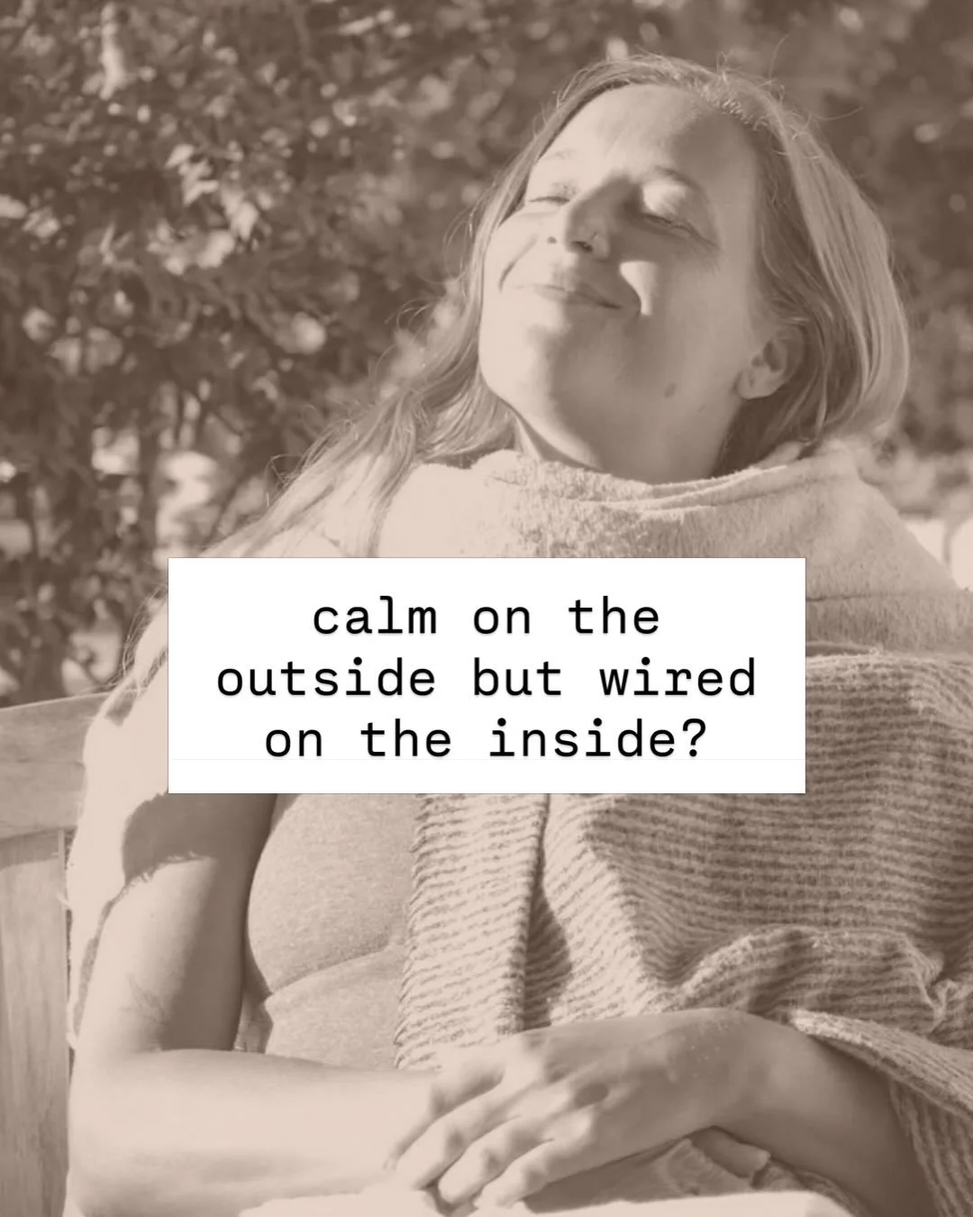 You had the weekend. You slept in. You did nothing.

And on Monday you felt exactly as tired as Friday.

This is what happens when your nervous system does not actually rest even when your schedule does.

Slide through to see why. Then save this so y