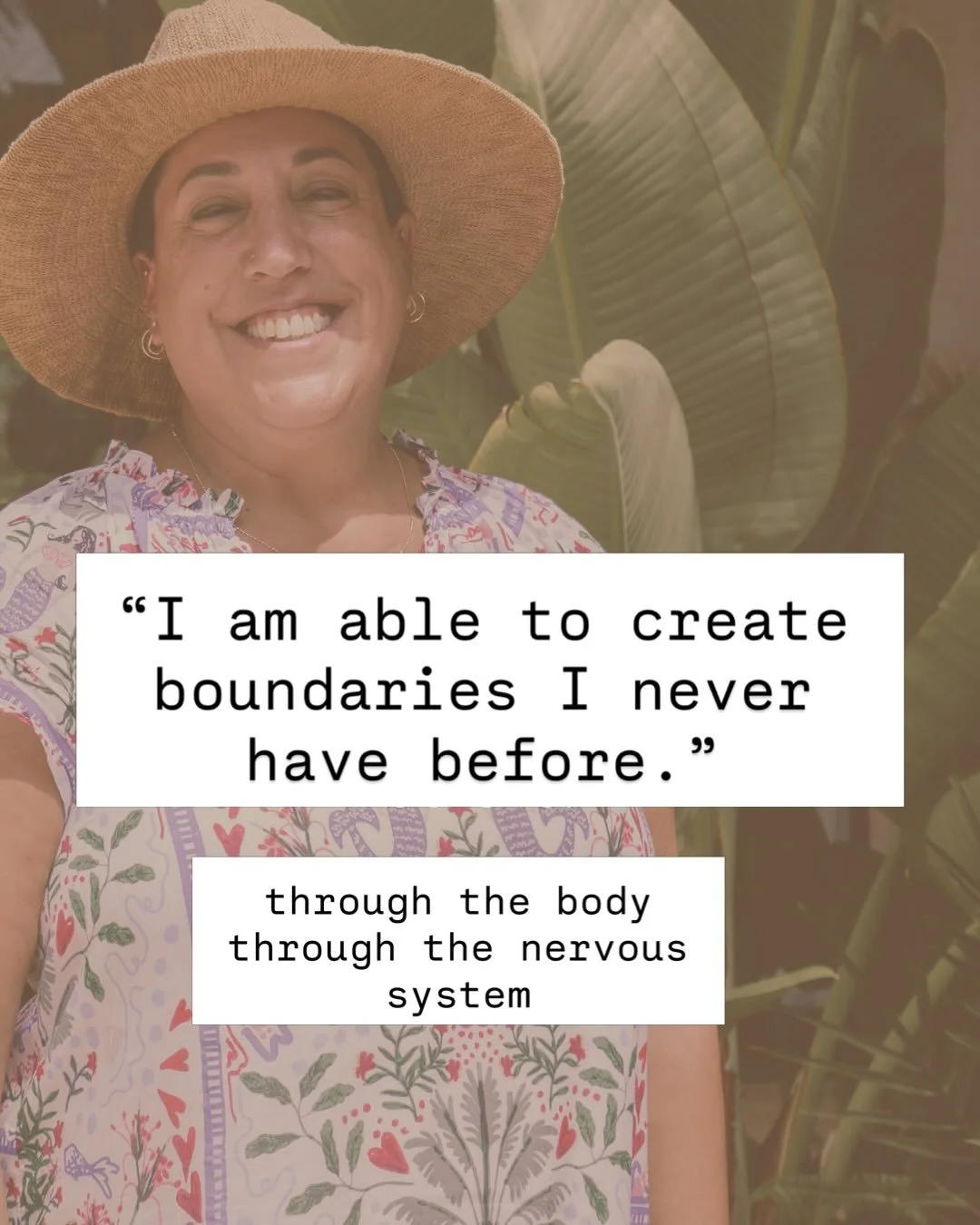 She had been showing up for everyone around her.

At work. In relationships. In every hard moment.

But somewhere in all of that, she had stopped showing up for herself. The knowing was there. The boundaries weren&rsquo;t yet.

After her RYME retreat