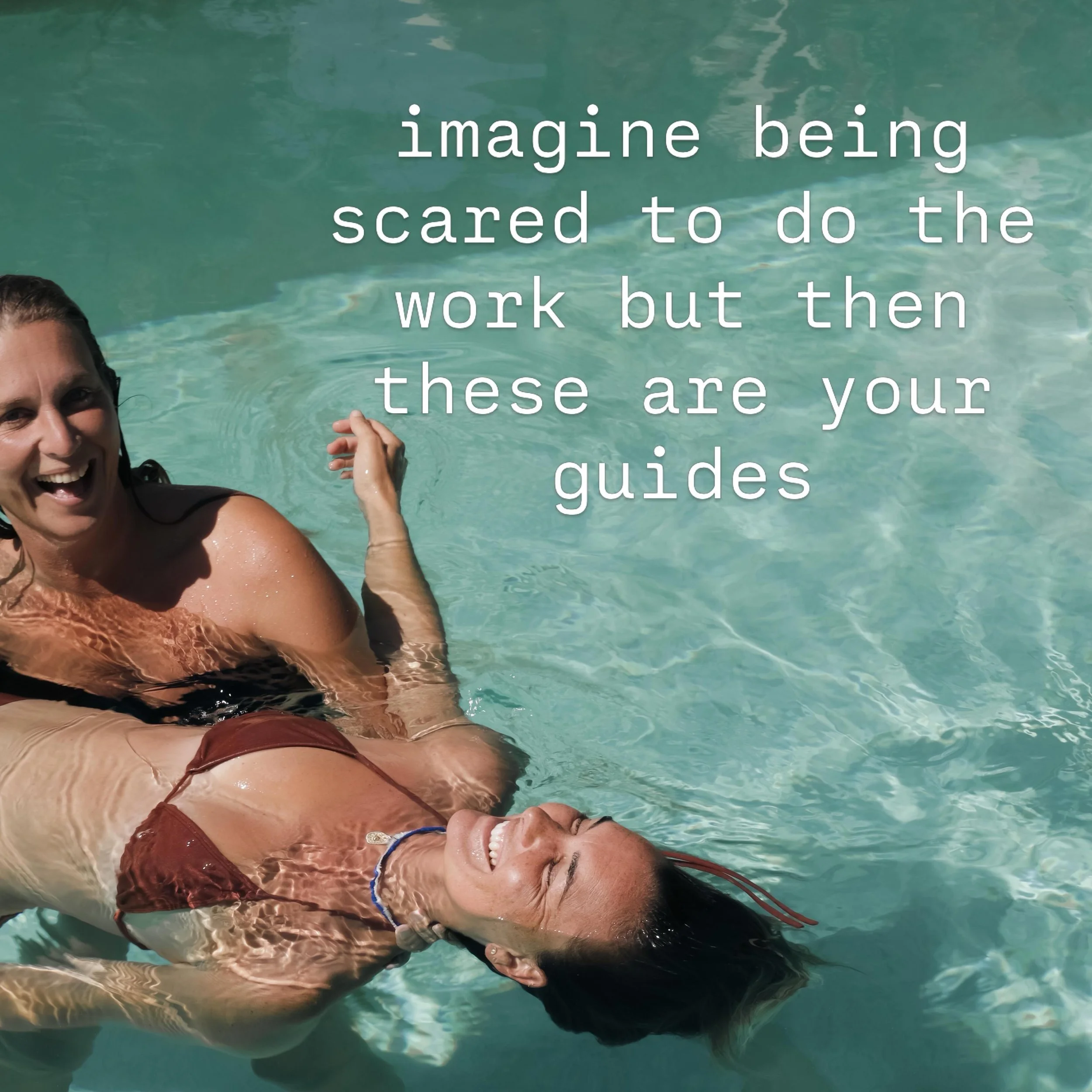 it&rsquo;s just us 🤷🏽&zwj;♀️ but for real. we make it fun. and we make it real. #onlinecoaches #authenticity #retreats #rymewithus