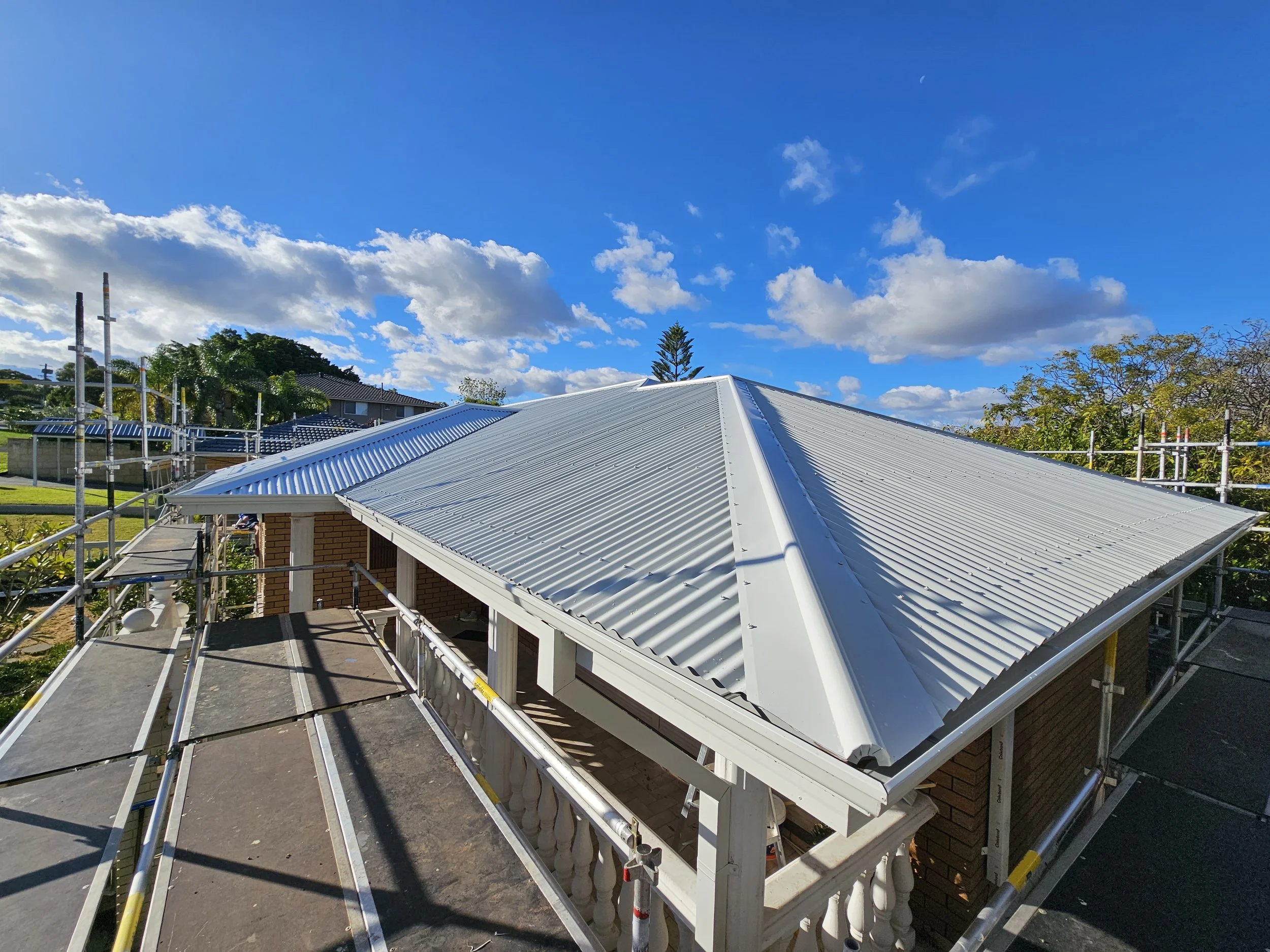 reroof, Tile roof, Metal roof, tile to tin roof conversion, residential and commercial roofing