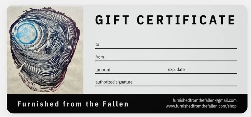 GIFT CERTIFICATE - Select Value