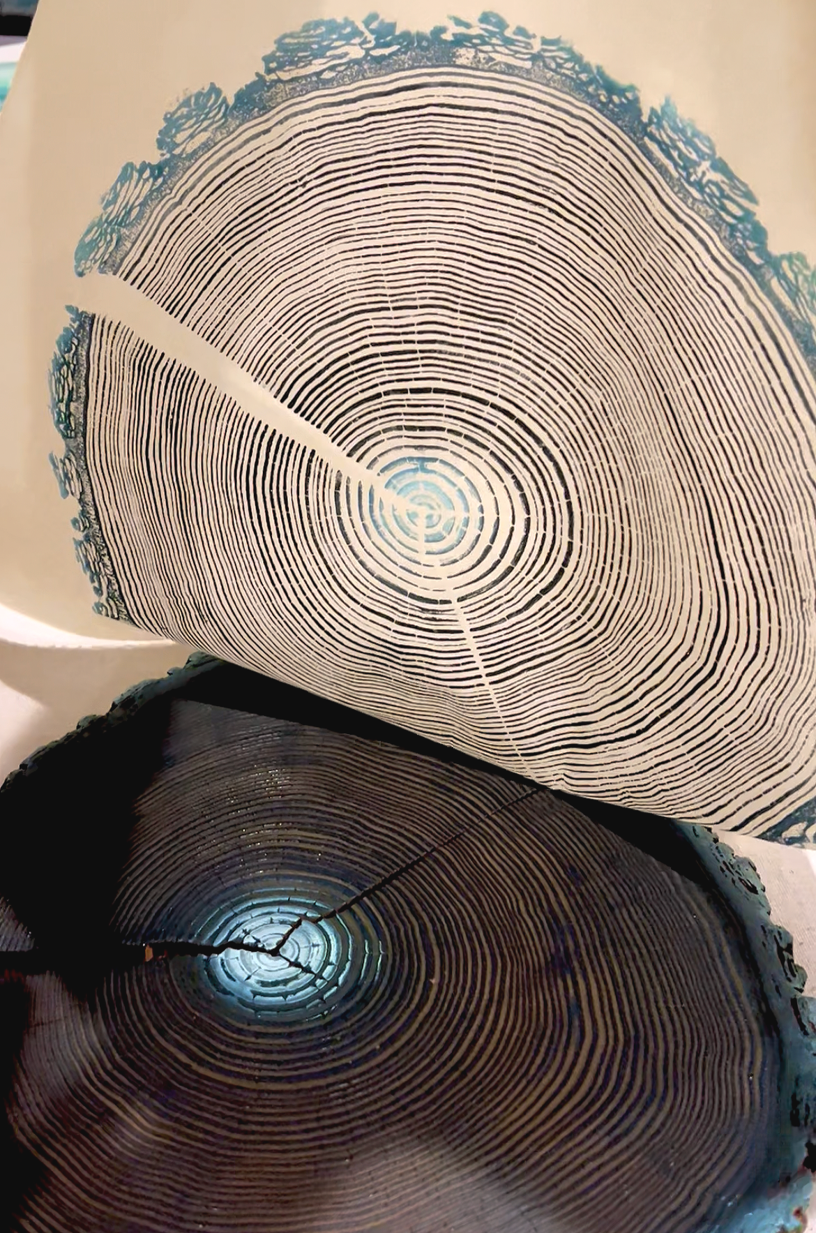 Mt. Hood Douglas Fir #1 - Multiple Color Options - 18"x24"
