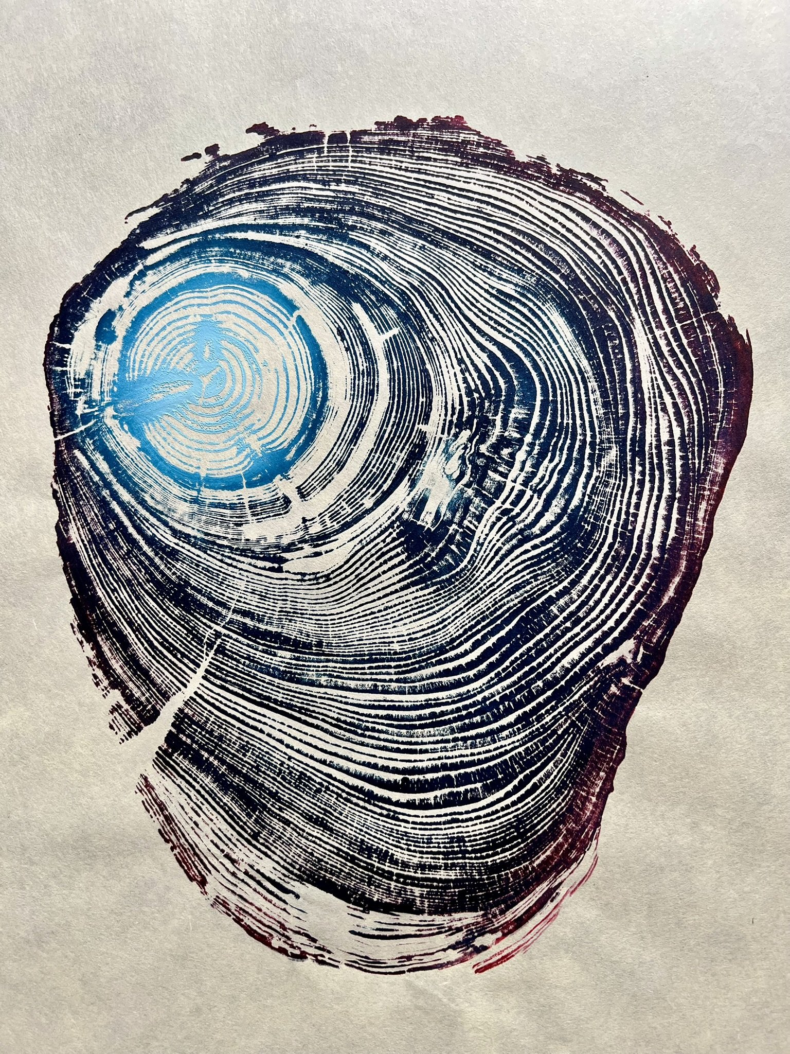 Siuslaw River Cedar #1 - "Blue Eye Nebula" - Back in Stock!