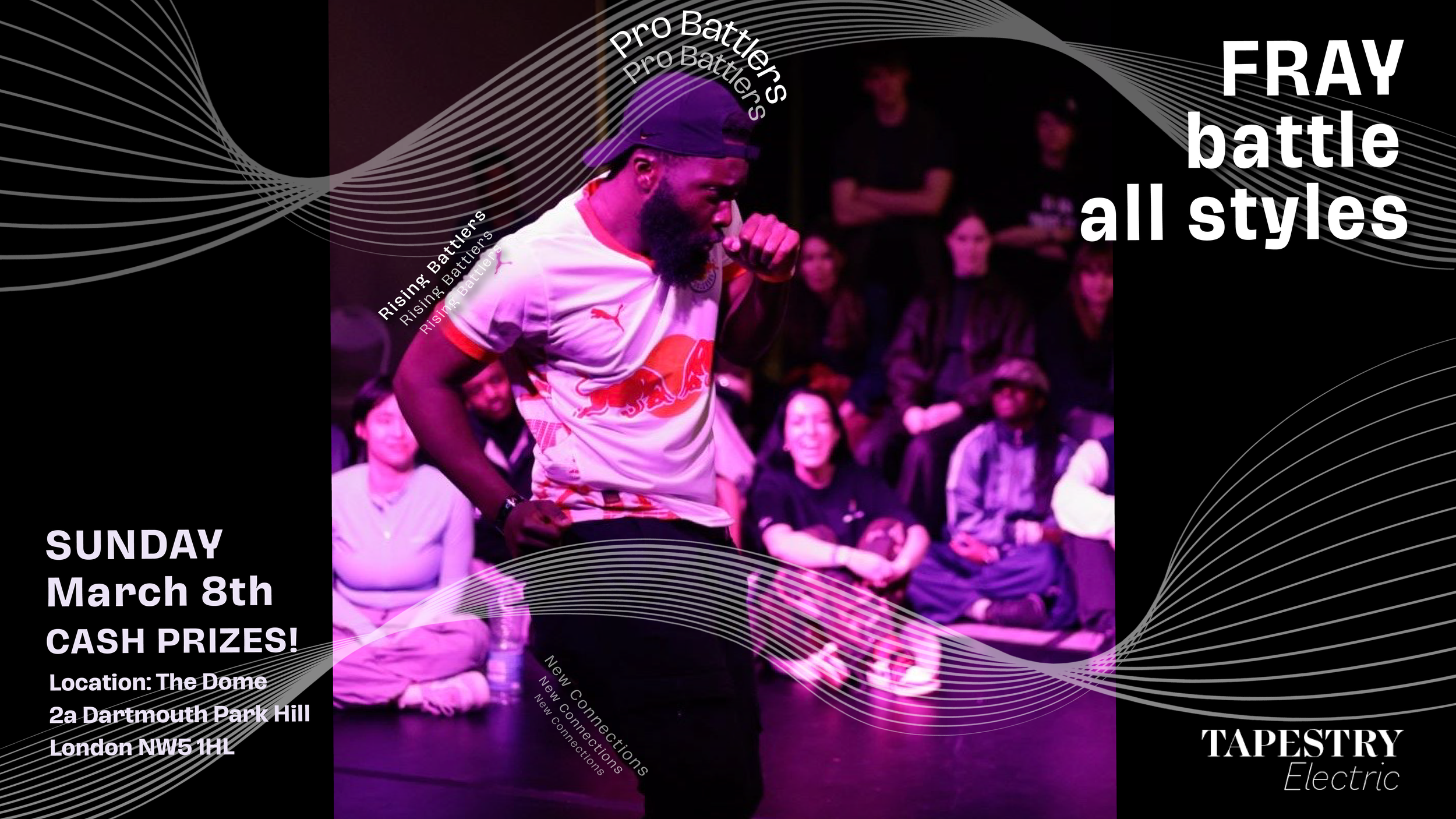 EVENTS:  Next Up - FRAY World Dance Battle March 8th!