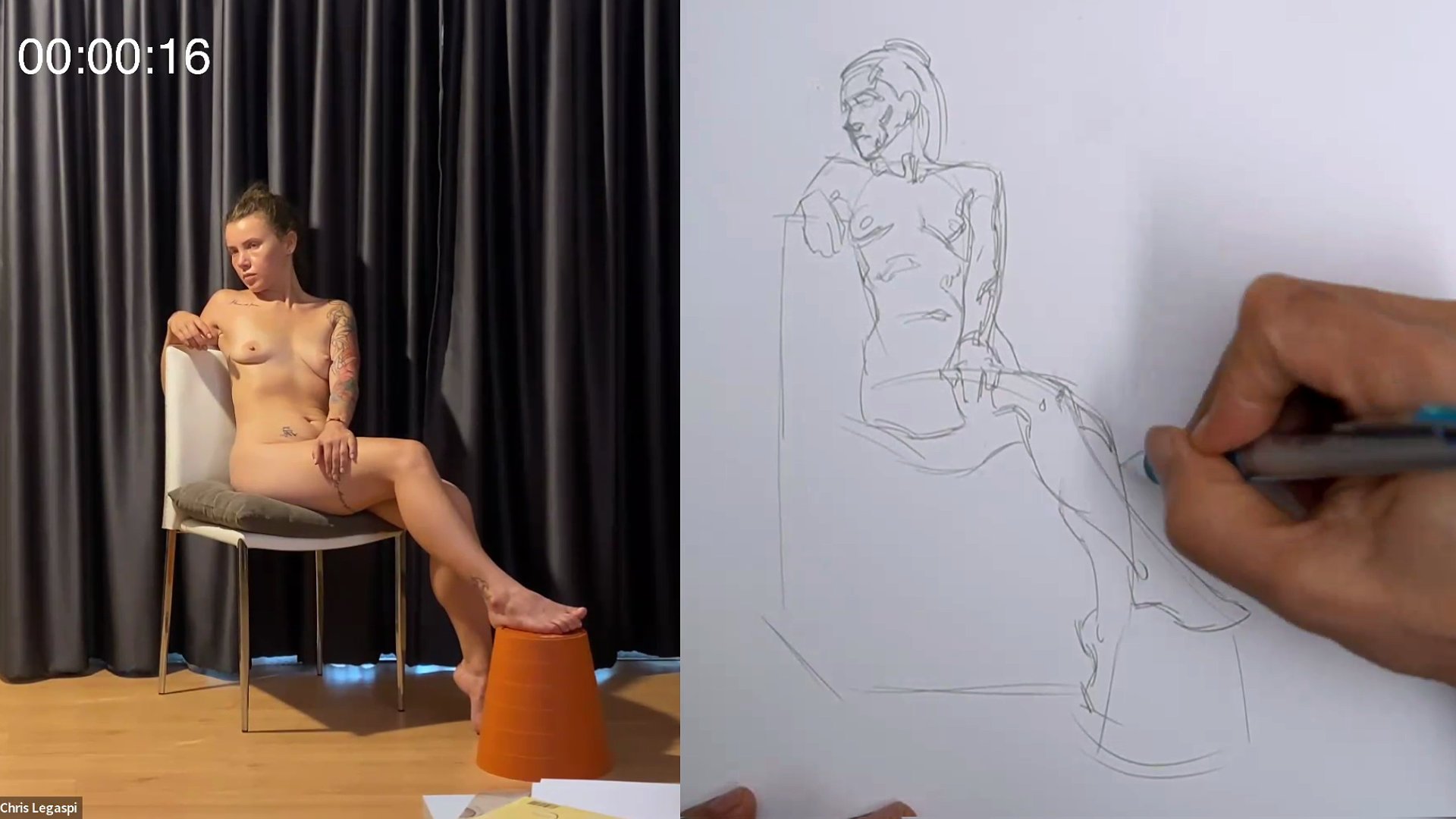 Legaspi Studio Life Drawing S02 - Ep. 1 (HD Replay)