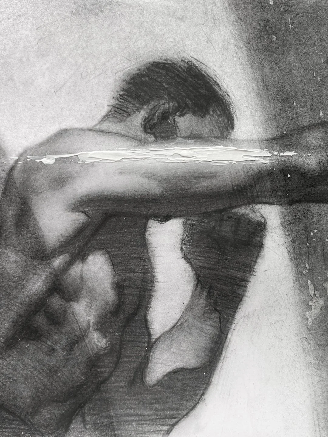 Experimental Charcoal - "Thai Boxer #3"