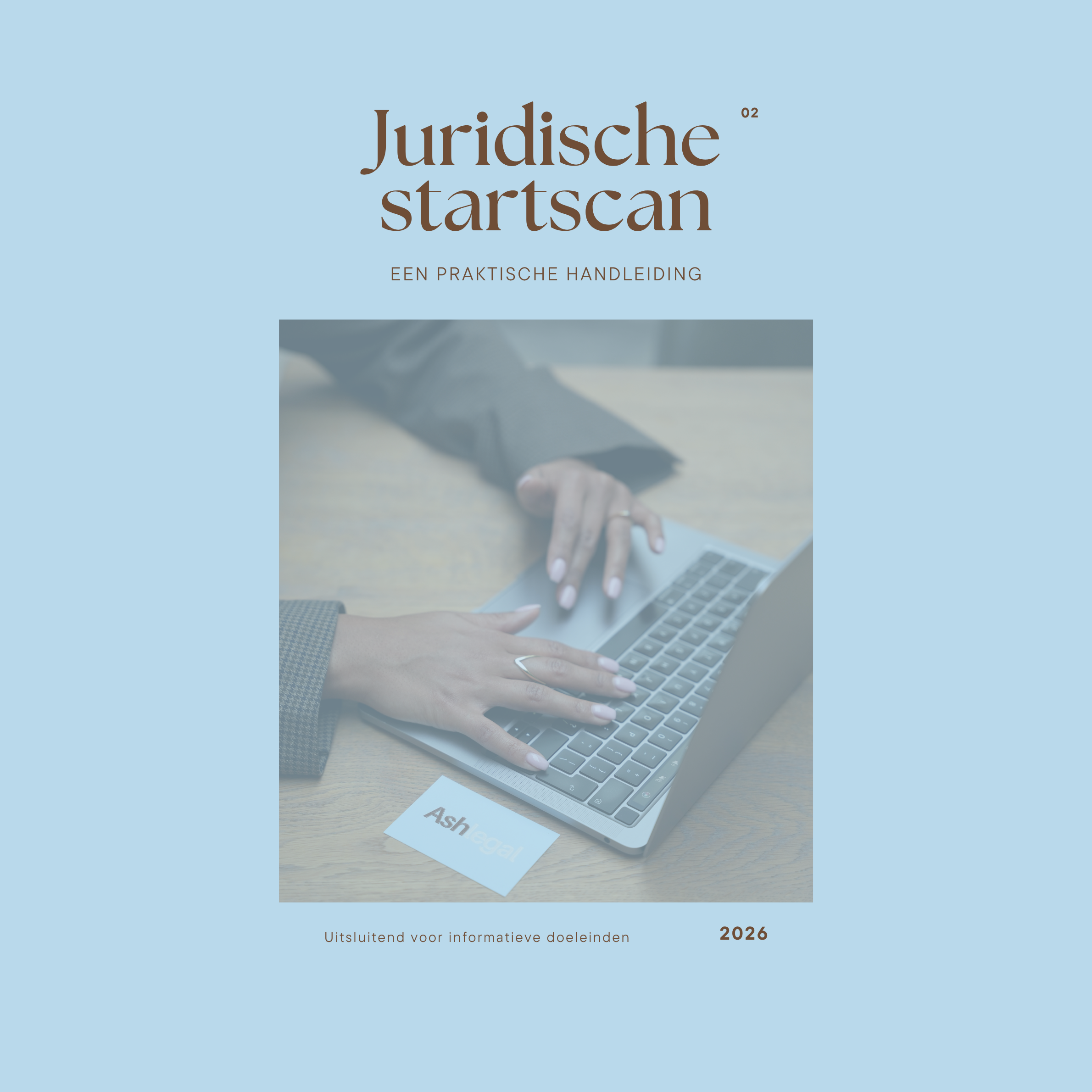 Juridische startscan. Een praktische handleiding.