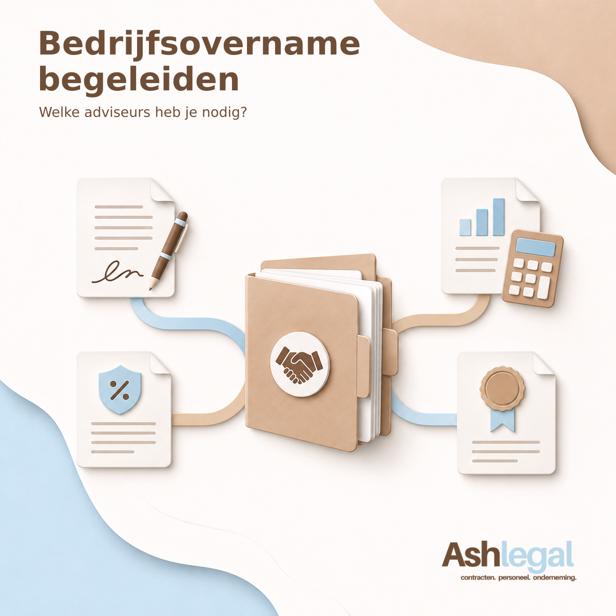 Bedrijfsovername begeleiden: welke adviseurs heb je nodig?