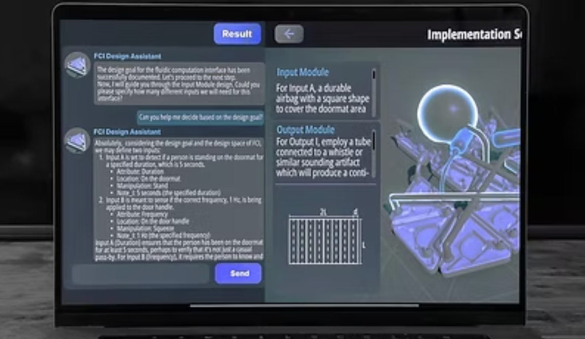 Enabling Generative Design Tools with Large Language Model Agents for Mechanical Computation Devices: A Case Study