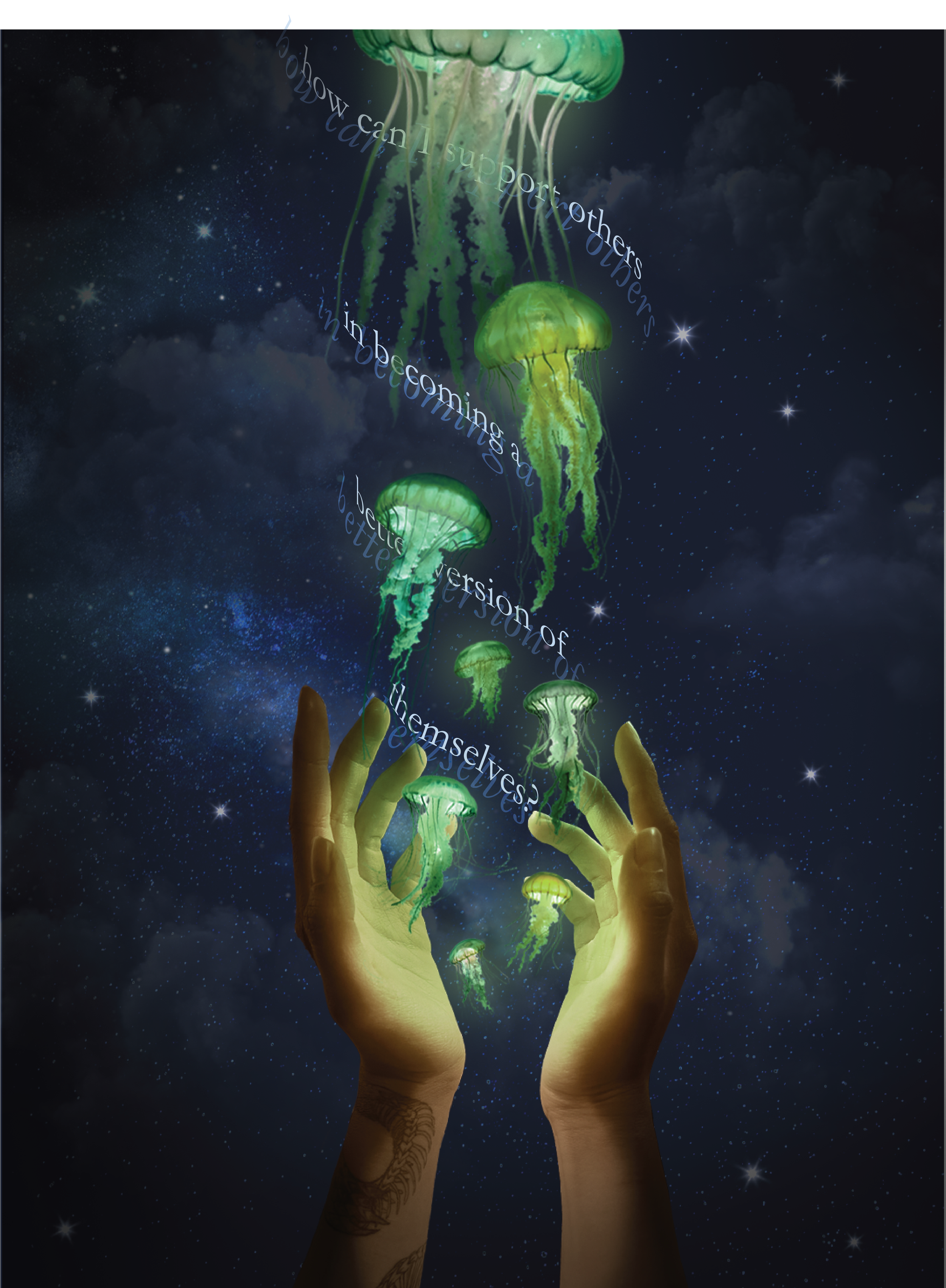 Jellyfish Calender Poster