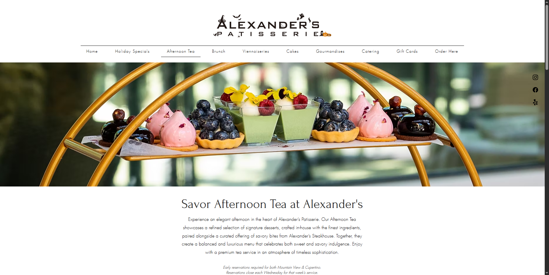 Afternoon Tea Page (New)