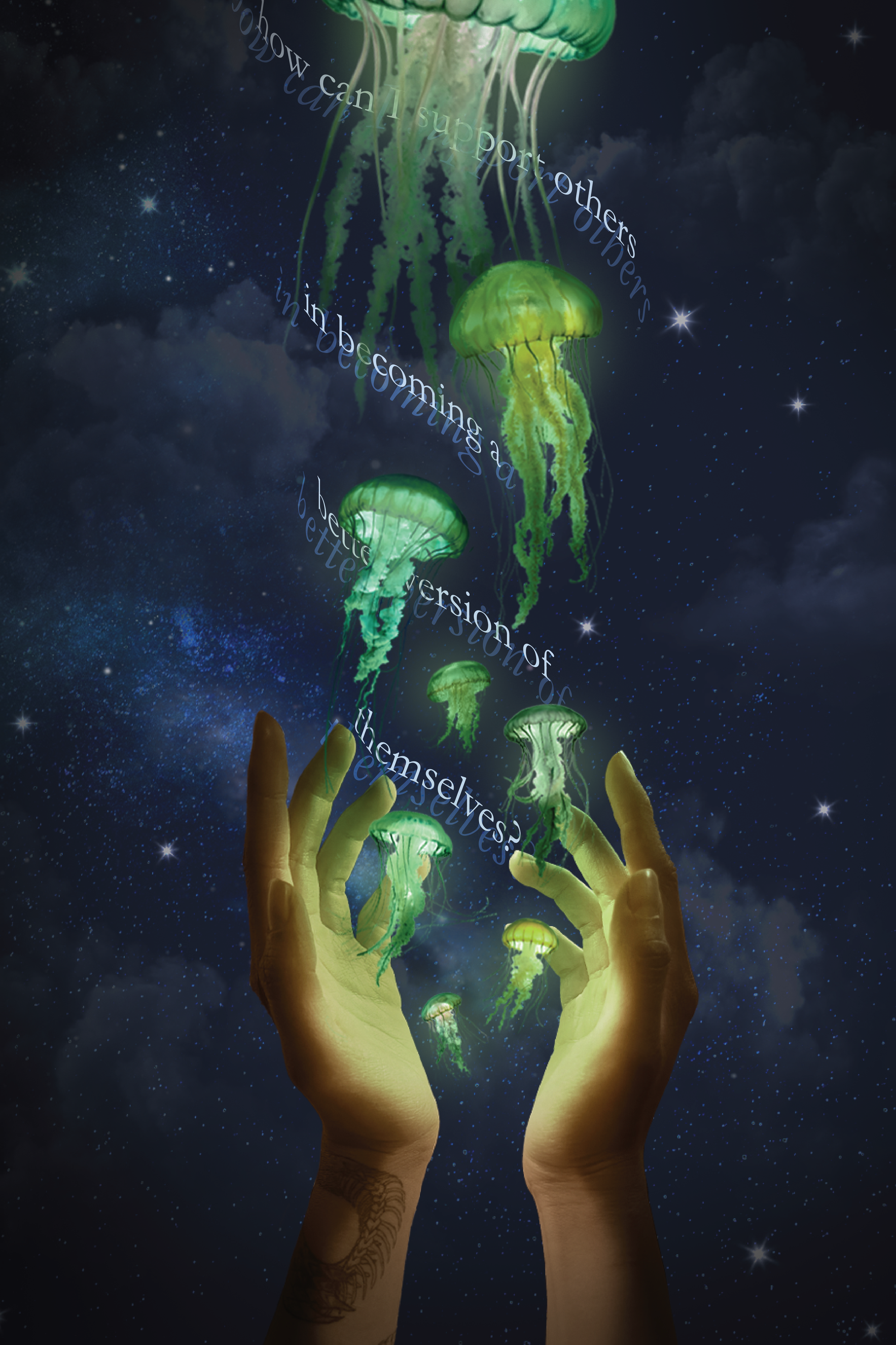 Jellyfish Calender Poster