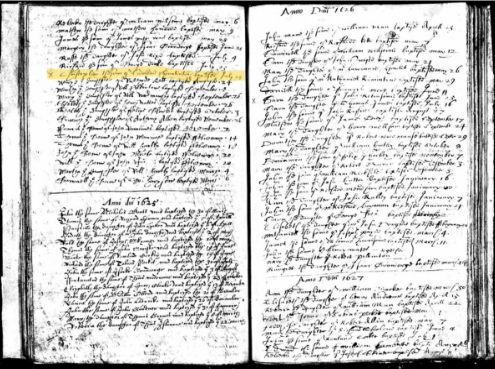 St. Andrew's Parish Register.