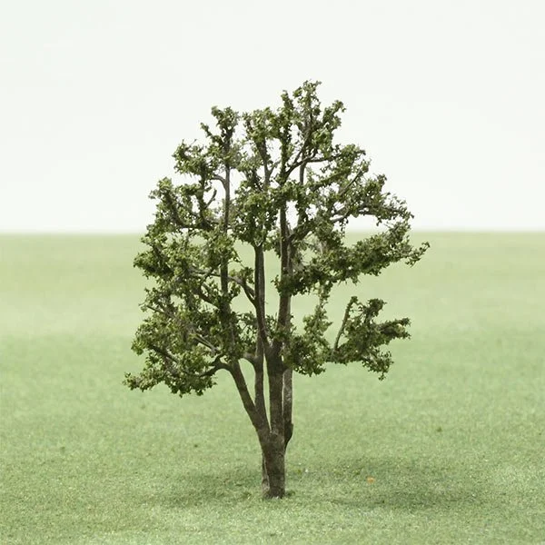 A scale model of a birch tree
