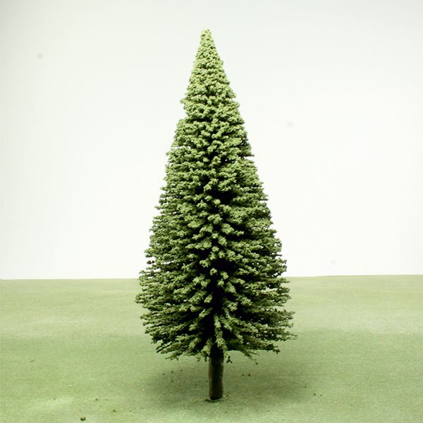 A scale model of a douglas fir tree