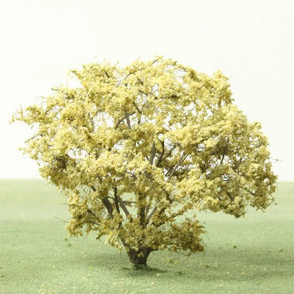 A scale model blue palo verde tree
