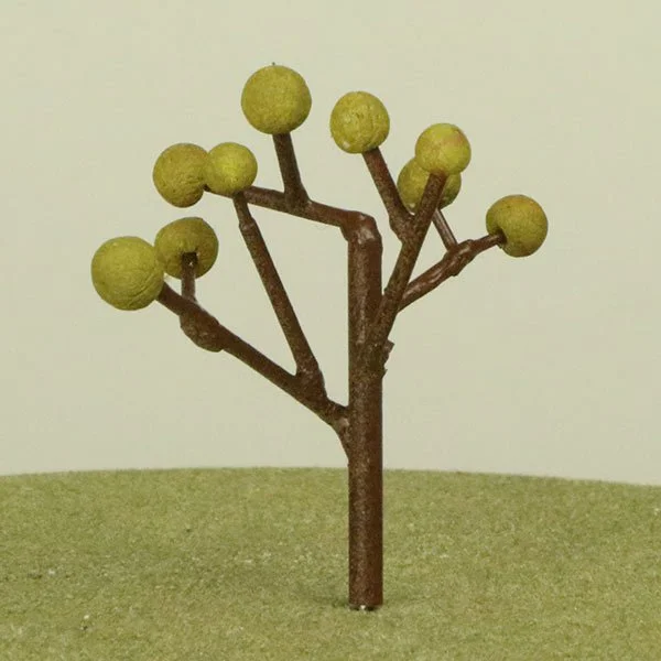 a scale model of a stylised schematic tree
