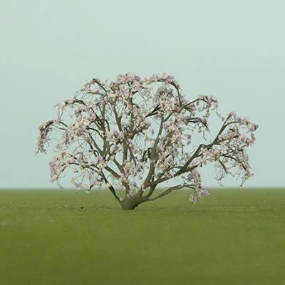 A scale model Japanese wisteria tree